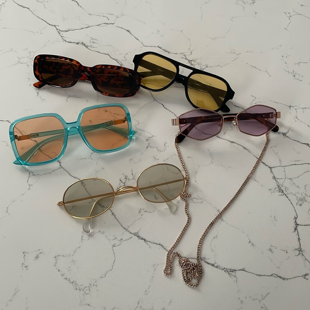 Sunglasses bundle (MARC JACOBS, ASOS, Vintage)